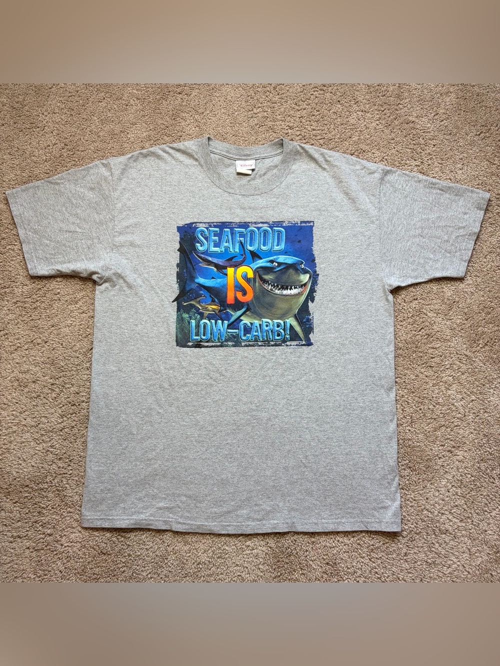 Disney Pixar Finding Nemo Bruce Shark T Shirt